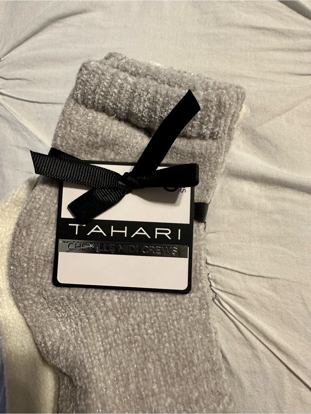 Women’s 3-Pack Crew Socks - Gray, White, Blackout